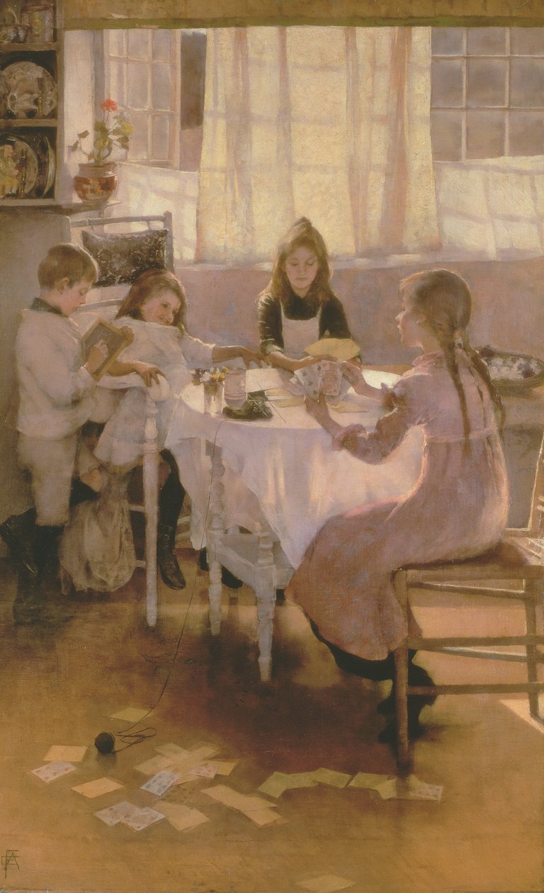 A Game of Old Maid av Elizabeth Adela Stanhope Forbes