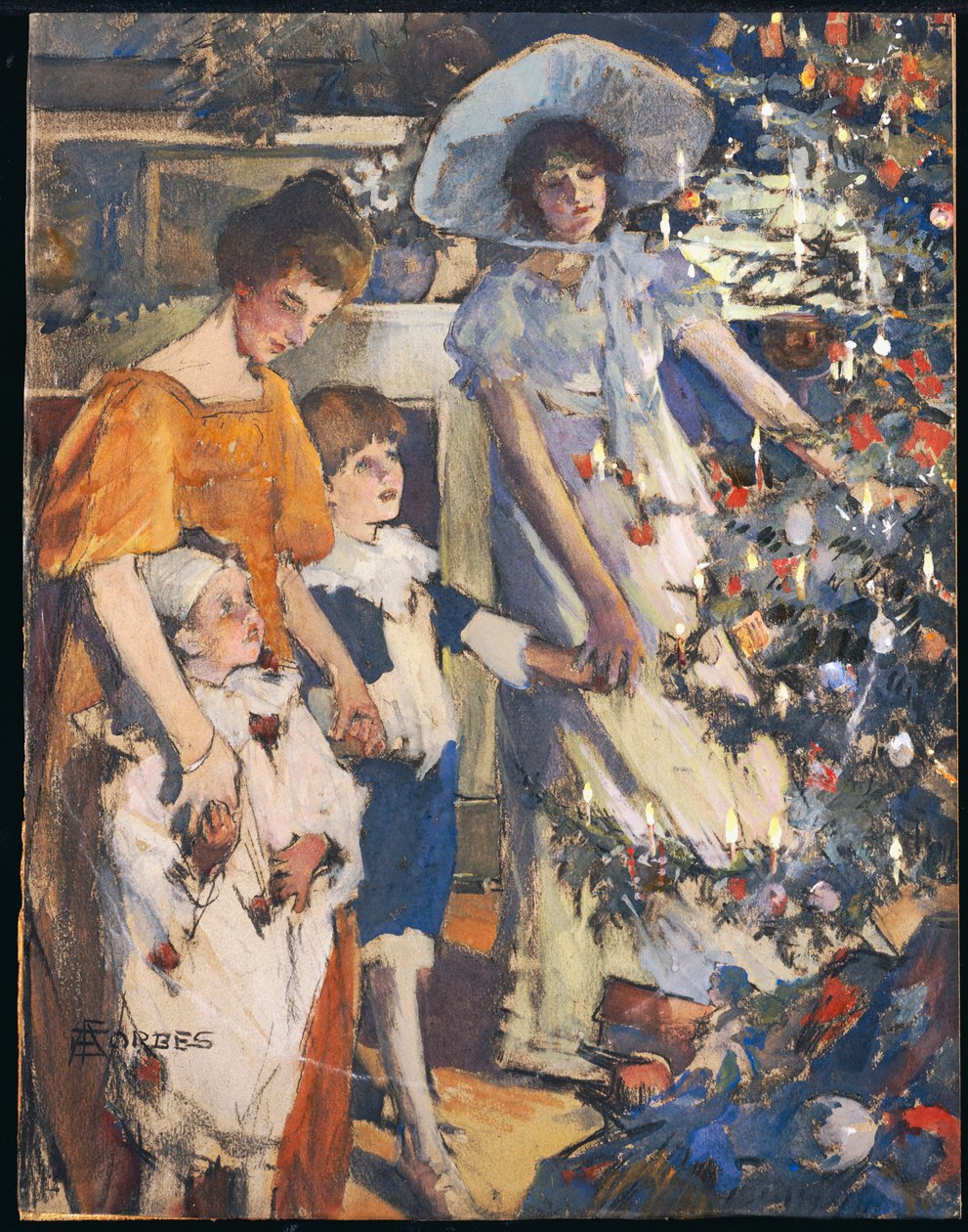 Julgranen av Elizabeth Adela Stanhope Forbes