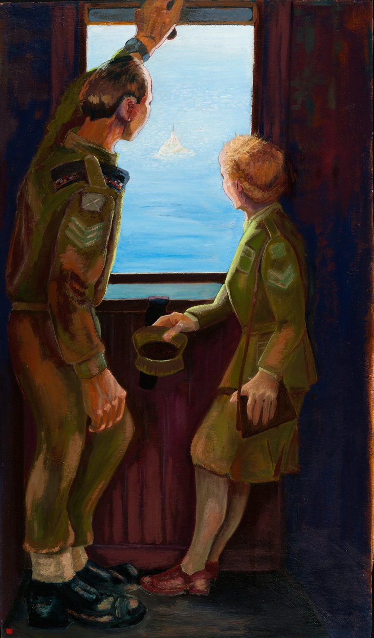 Holy Island från LNER, 1943 av Elizabeth Browning