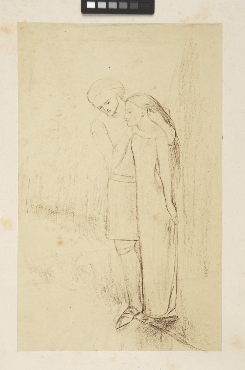 Design och skisser av Elizabeth Eleanor (1834-62) Siddal