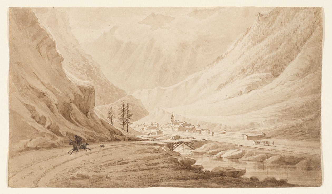 Lans Le Bourg av Elizabeth Frances Batty