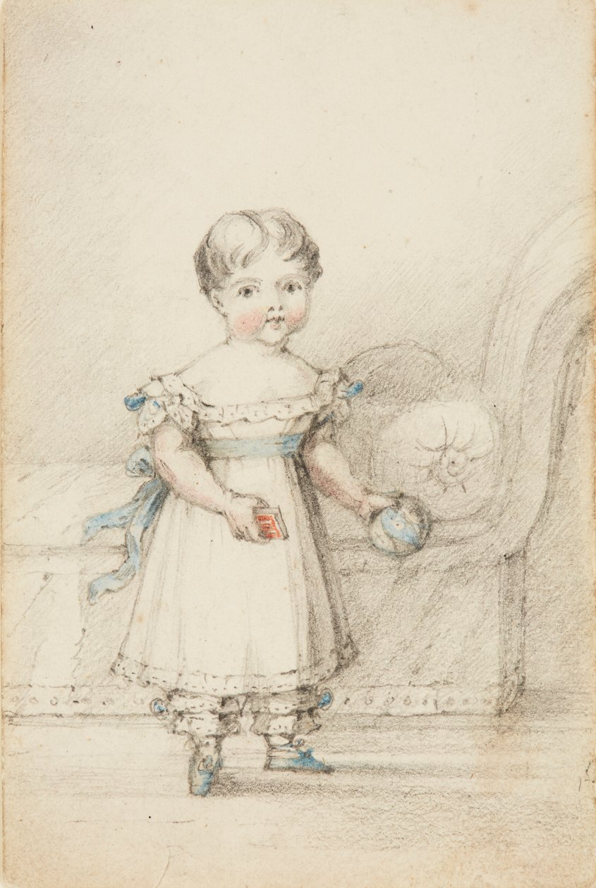 Drottning Victoria som barn av Elizabeth Keith née Lindsay Heathcote