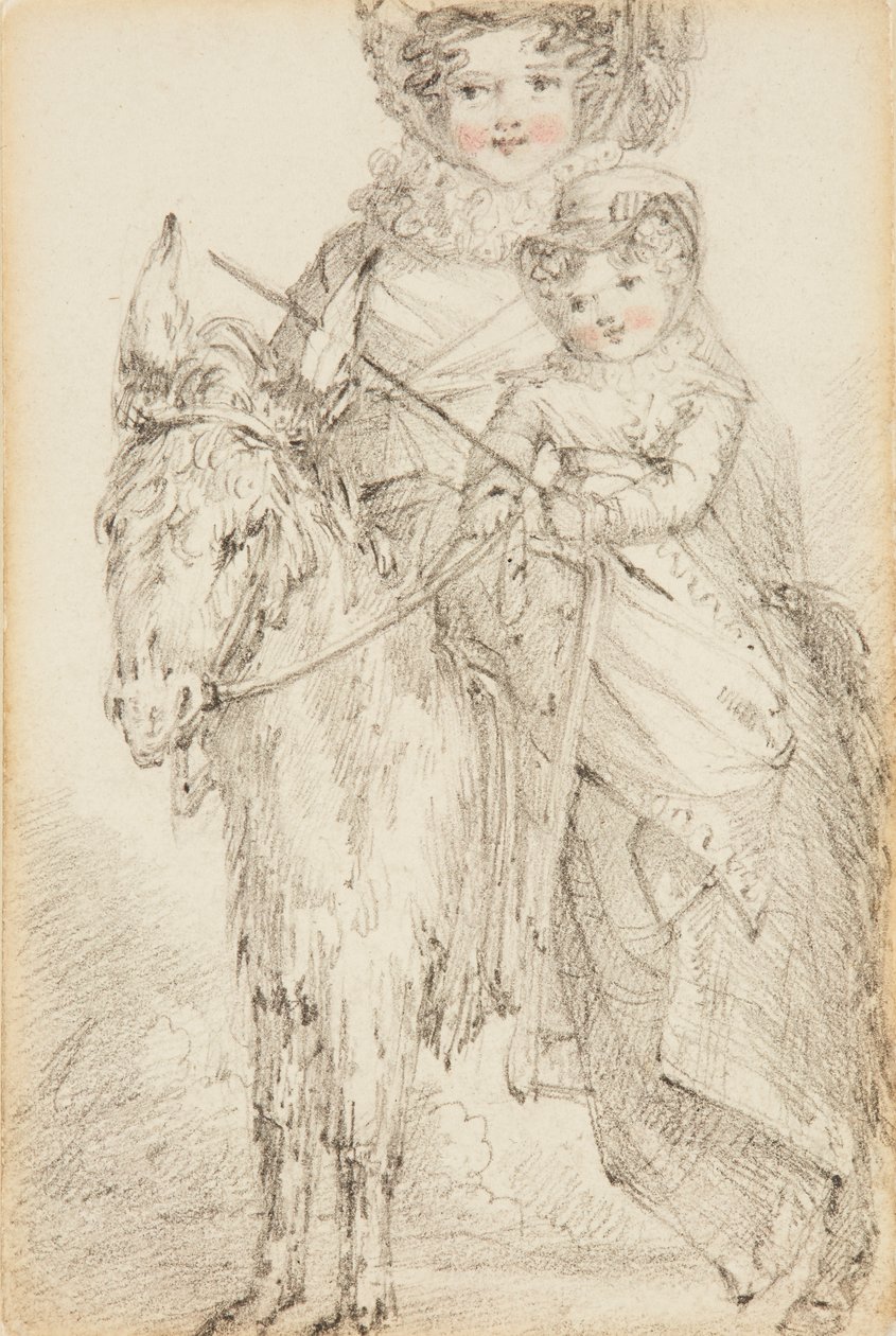 Drottning Victoria som barn av Elizabeth Keith née Lindsay Heathcote