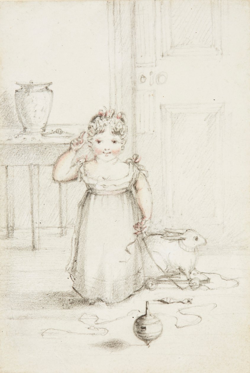Drottning Victoria som barn av Elizabeth Keith née Lindsay Heathcote