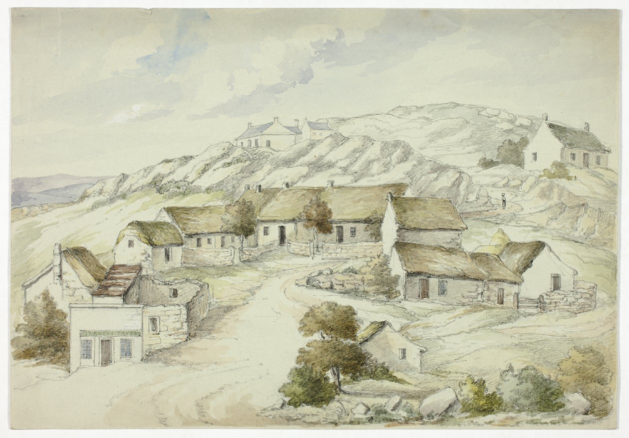 Kilkenny Village från klipporna av Elizabeth Murray