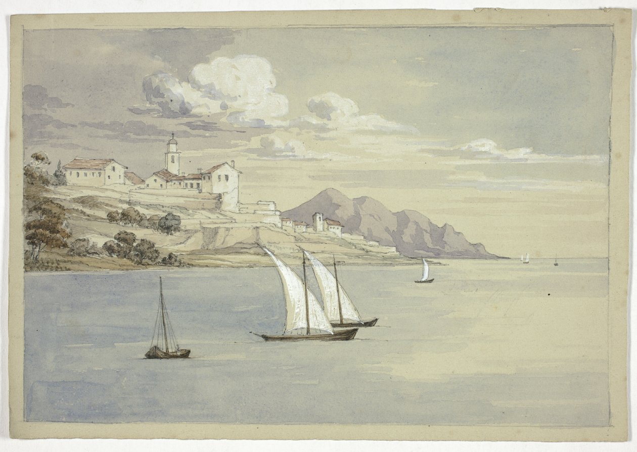 Portofino från havet, Genua av Elizabeth Murray