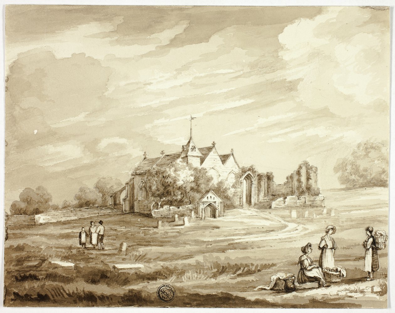 Winchelsea kyrka av Elizabeth Murray