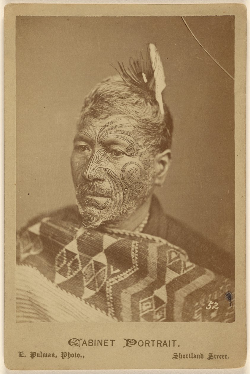 Hjärtat av Wira Takahi Bay of Islands. [Māori-hövding, Ngapuhi] av Elizabeth Pulman