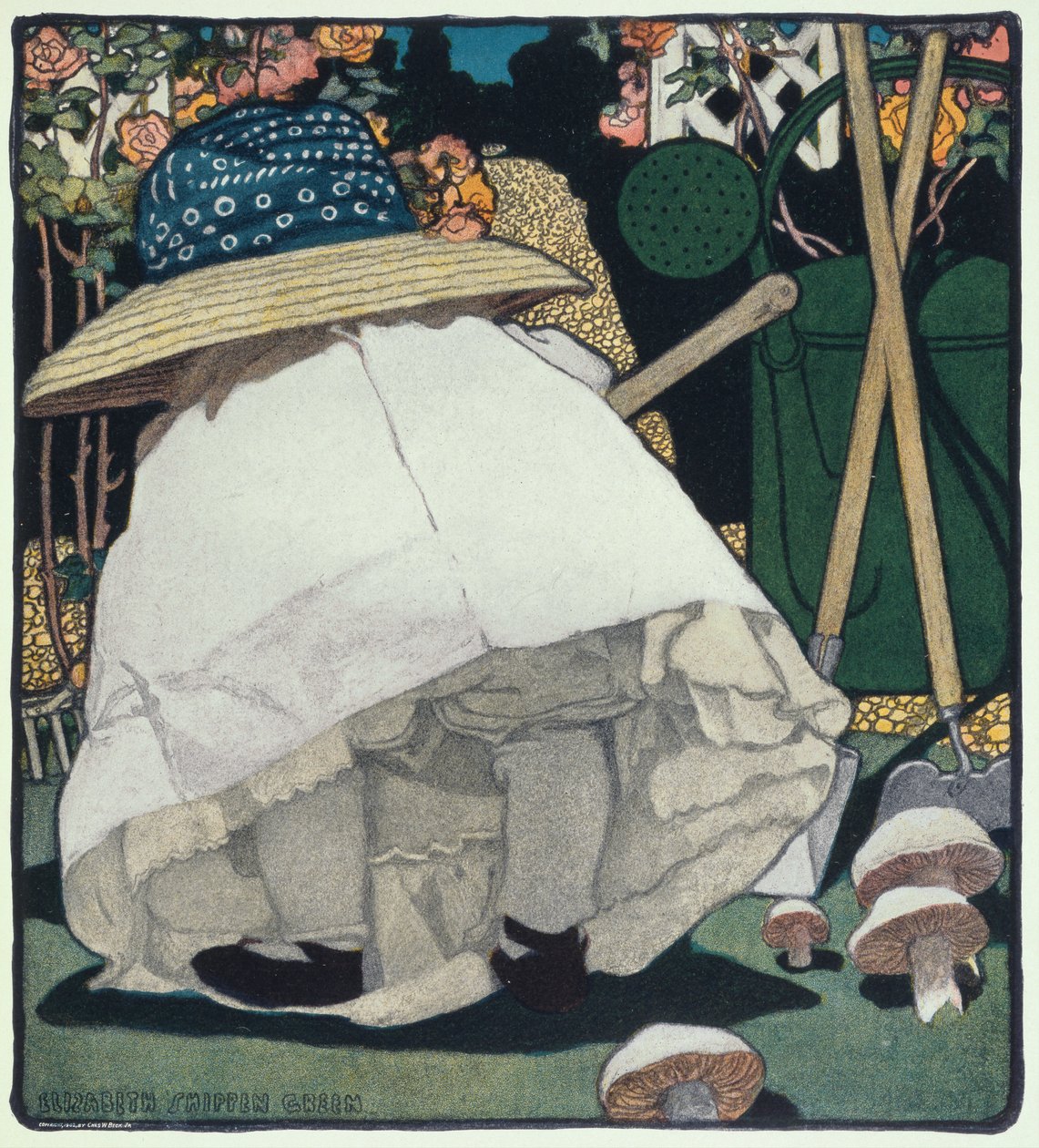 Den lilla trädgårdsmästaren av Elizabeth Shippen Green