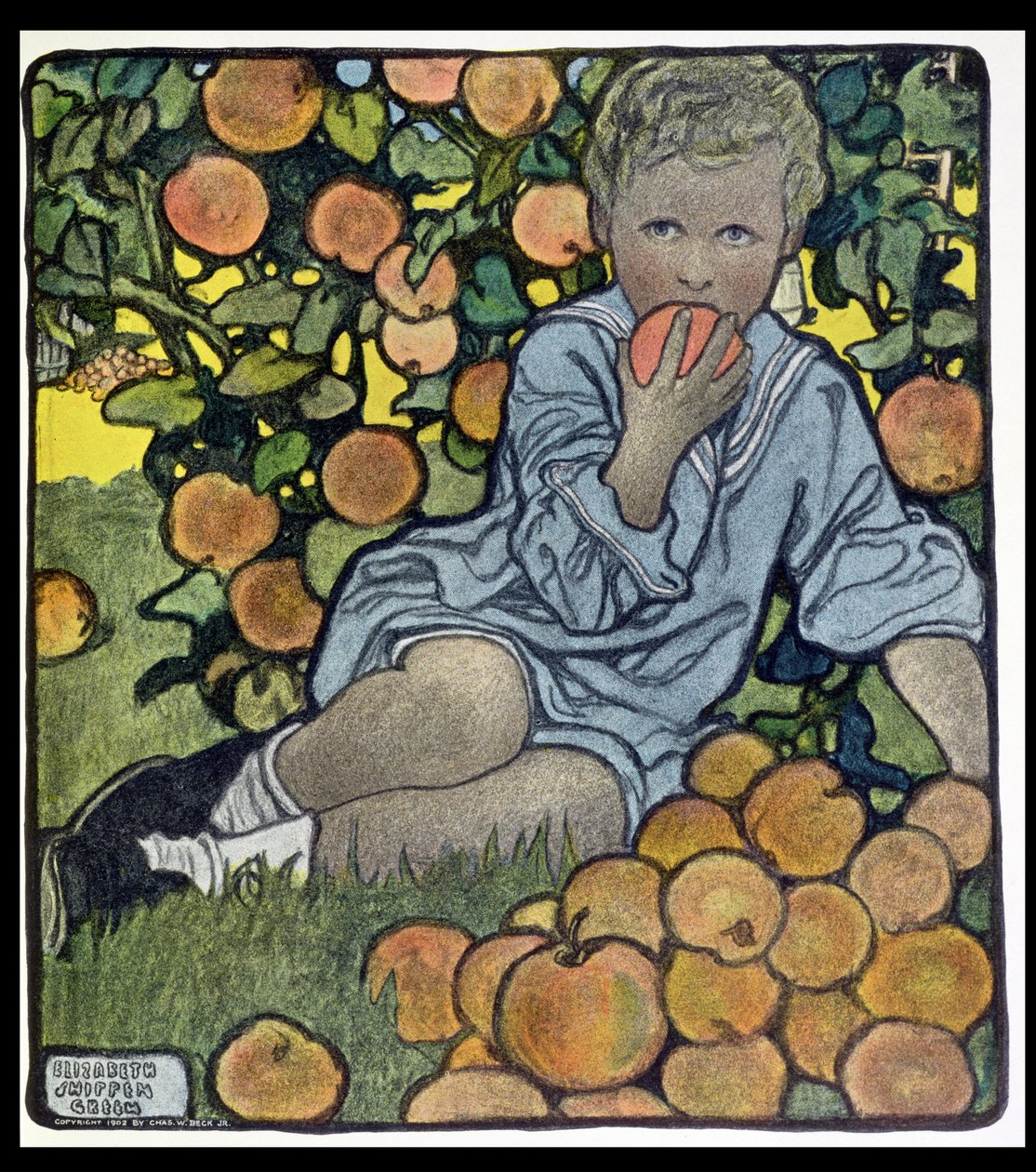 Fruktträdgården av Elizabeth Shippen Green