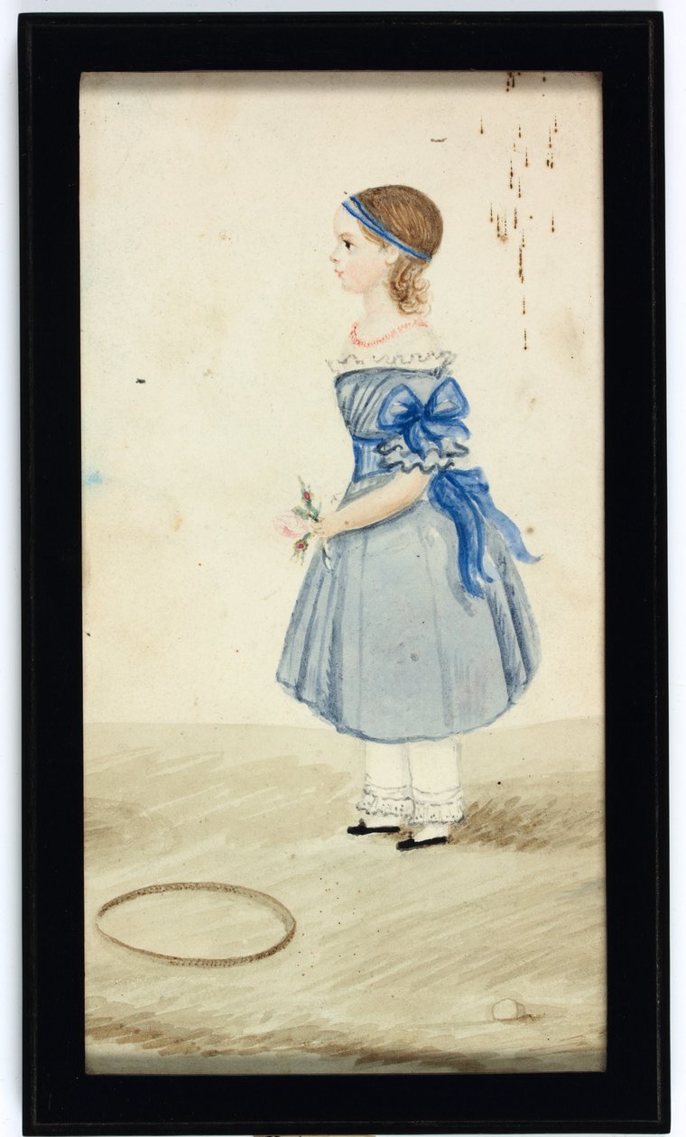 Elizabeth Sophia Hawkins-Whitshed, efteråt Mrs Arthur Cavendish Bentinck (emalj) av Elizabeth Sophia Hawkins Whitshed