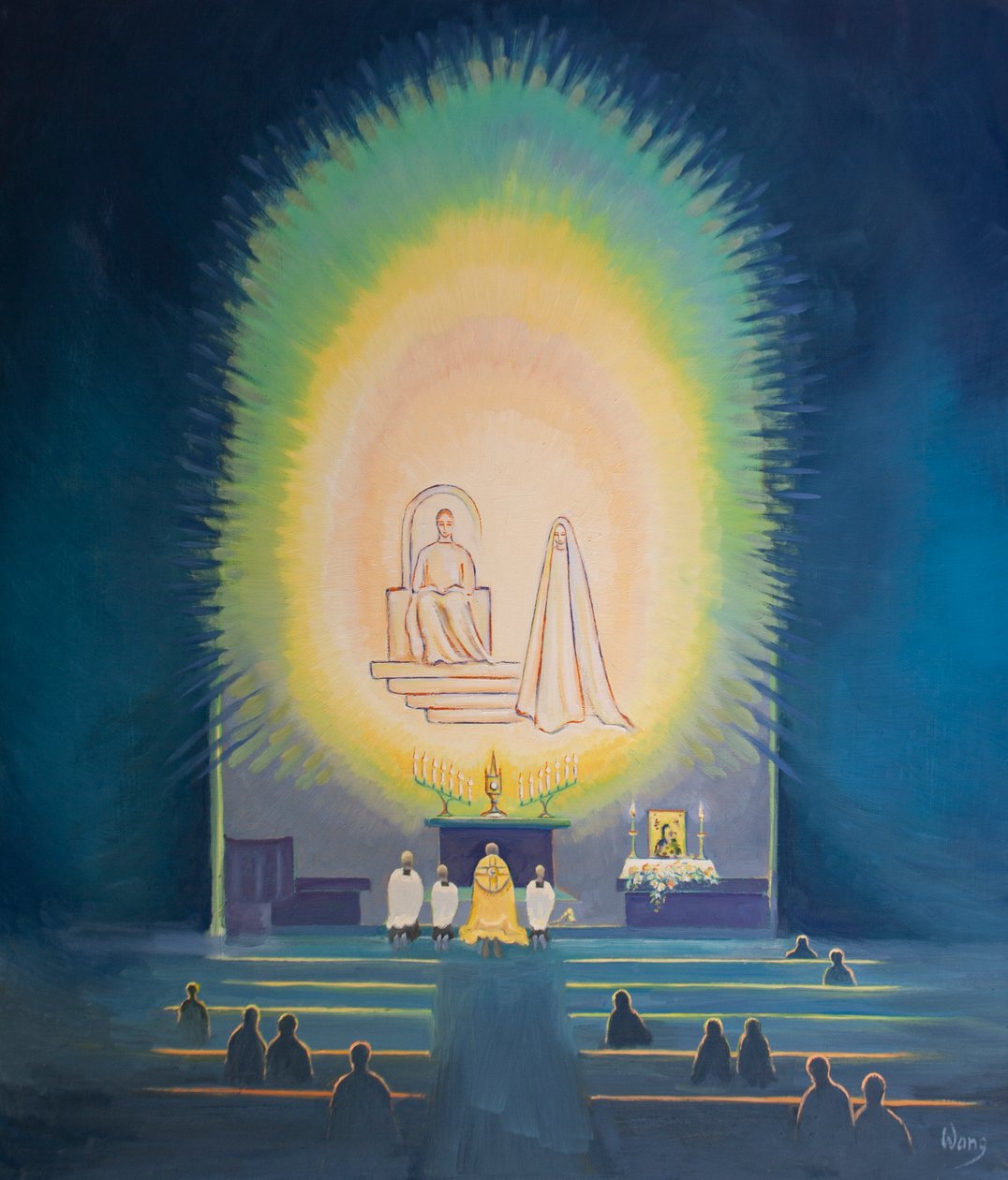 A Novena och Benediction är som en högtidlig 