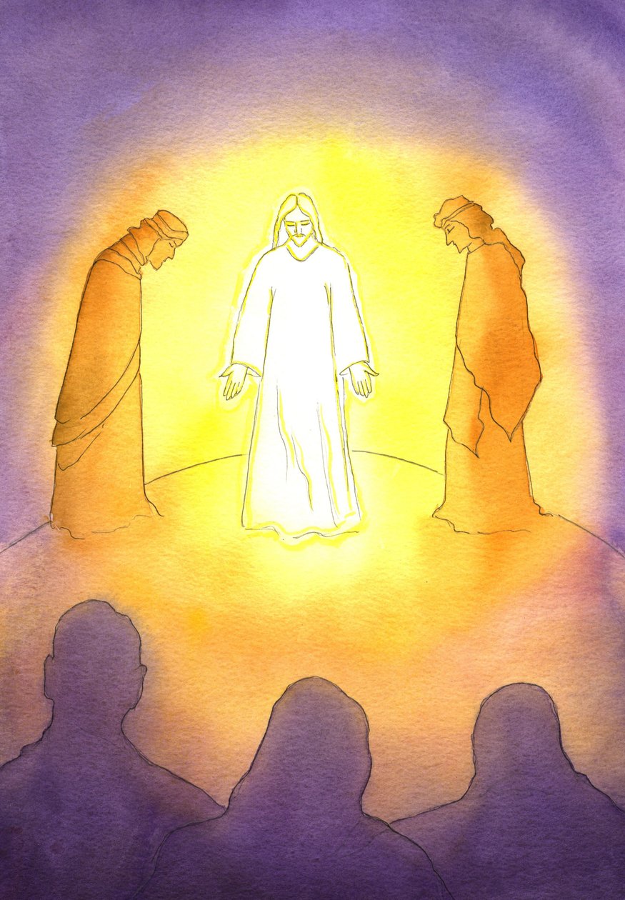 The Transfiguration, 2001 (w/c på papper) av Elizabeth Wang