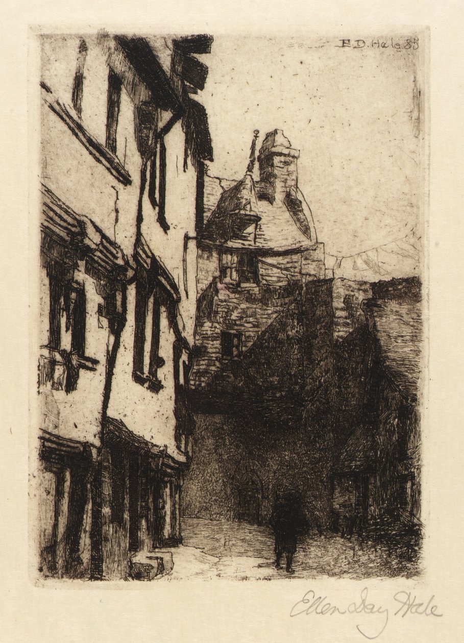 Gata, Mont St Michel av Ellen Day Hale