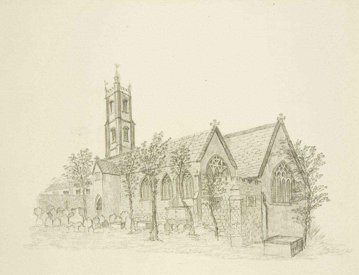 Gamla St Michaels kyrka av Ellen Eden