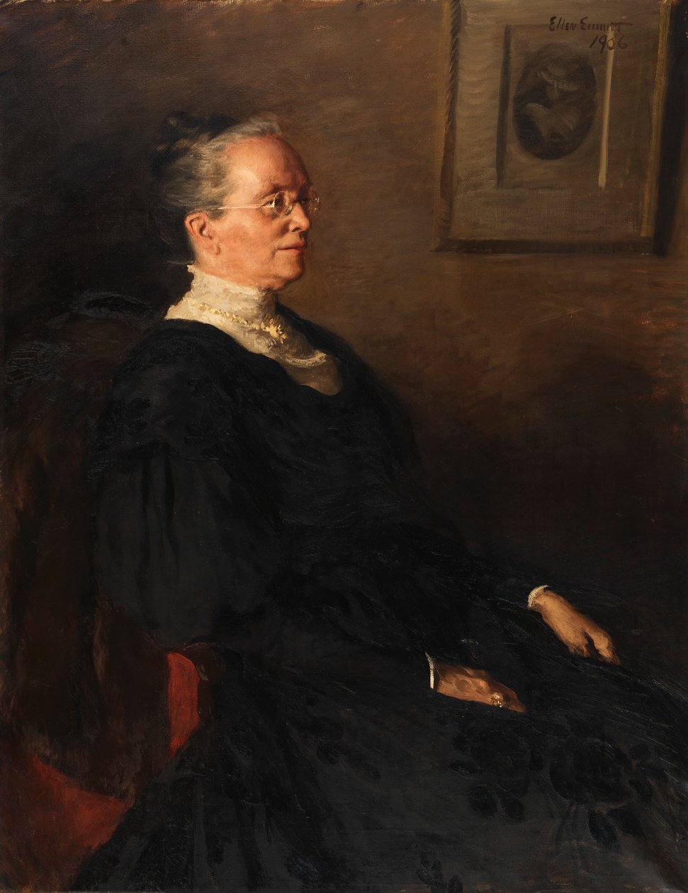 Mrs. Benjamin Franklin Goodrich, 1906. av Ellen Emmet Rand