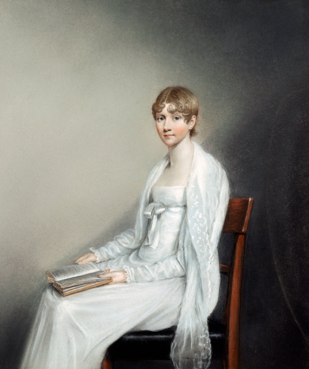 Caroline Darwin (olja på duk) av Ellen Sharples