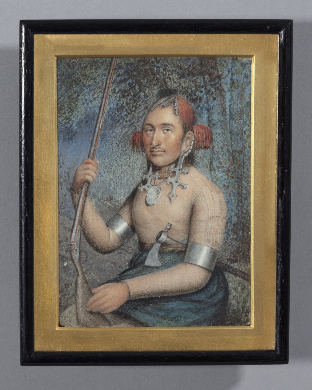 Nordamerikansk indian, 1808 av Ellen Sharples
