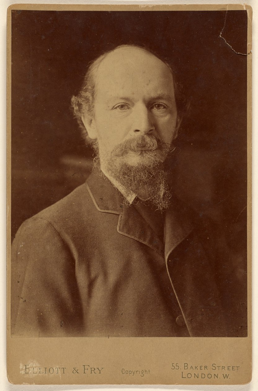 A[legernon] C[harles] Swinburne (1837 - 1909) av Elliott and Fry