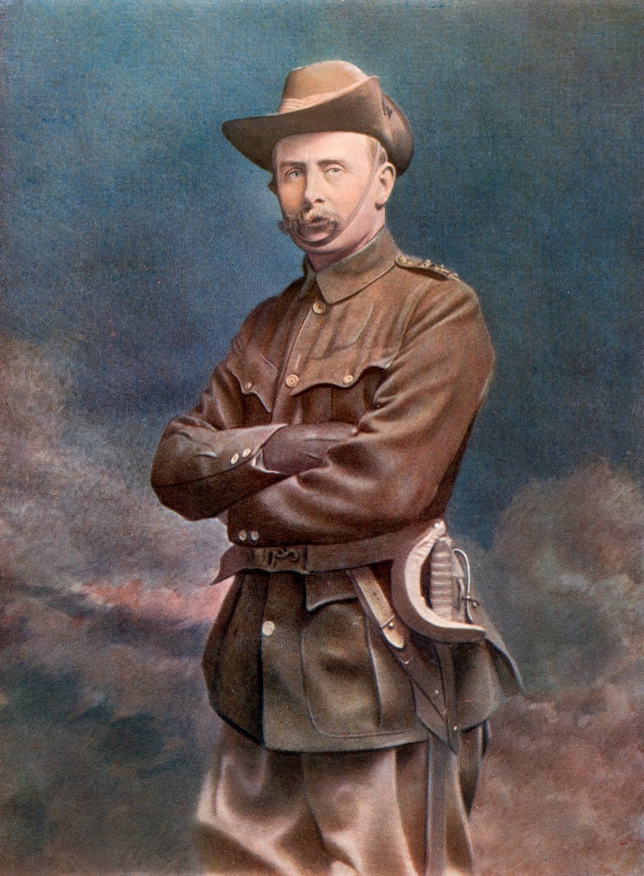 Överste WH Mackinnon, befäl över City Imperial Volunteers, 1902. av Elliott and Fry