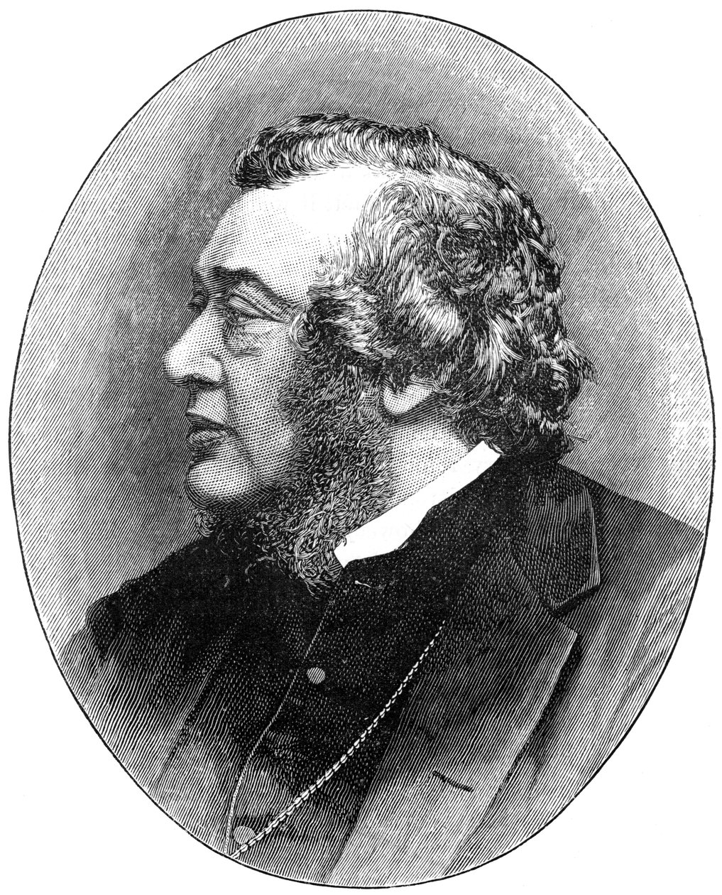 Norman Macleod, skotsk teolog, författare och socialreformator från 1800-talet, 1900. av Elliott and Fry