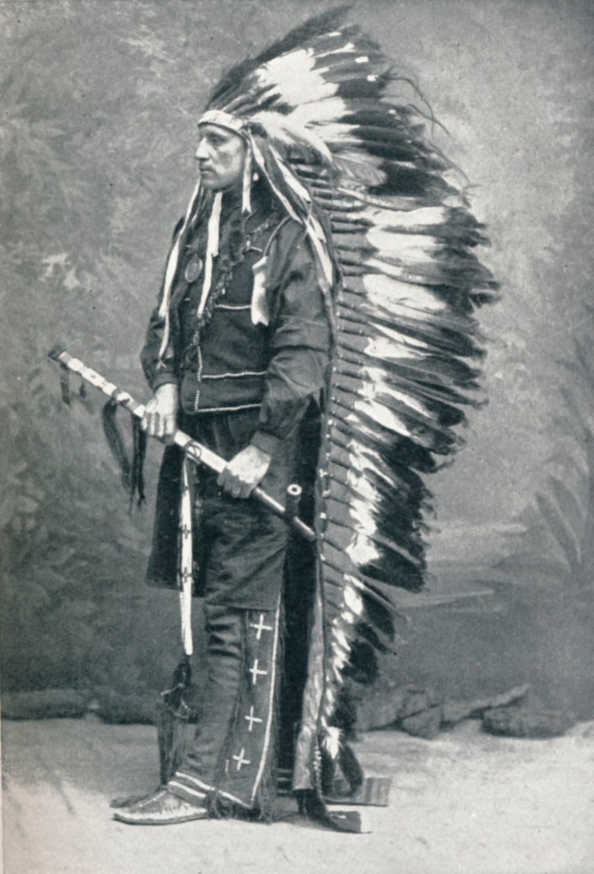 Nordamerikansk indian, 1912 av Elliott and Fry