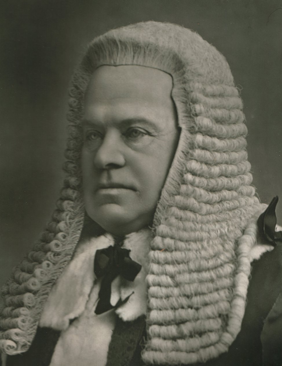 The Right Honorable Earl of Halsbury, c1880-talet, c1907. av Elliott and Fry