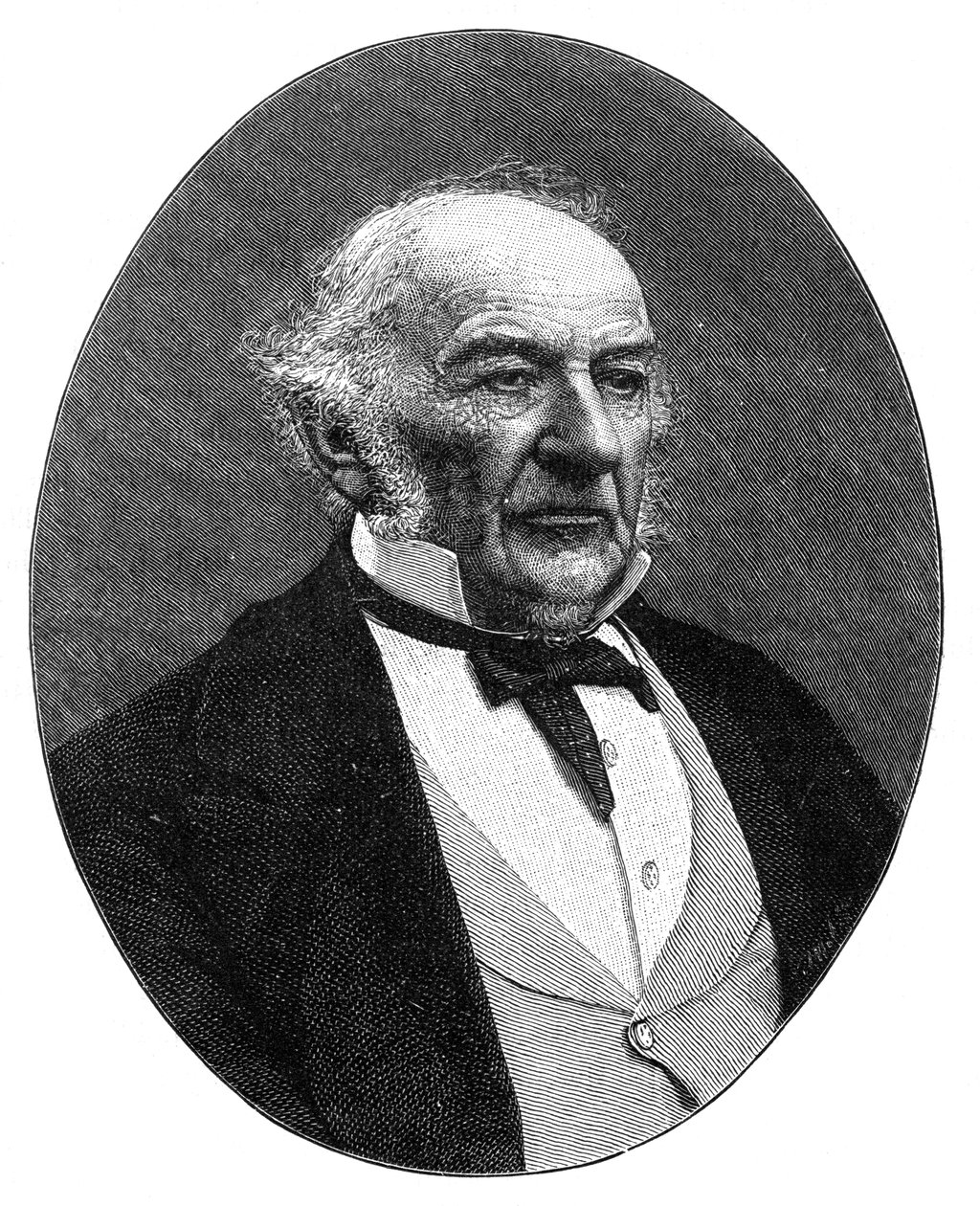 William Ewart Gladstone, brittiska liberala partiets statsman och premiärminister, c1890. av Elliott and Fry