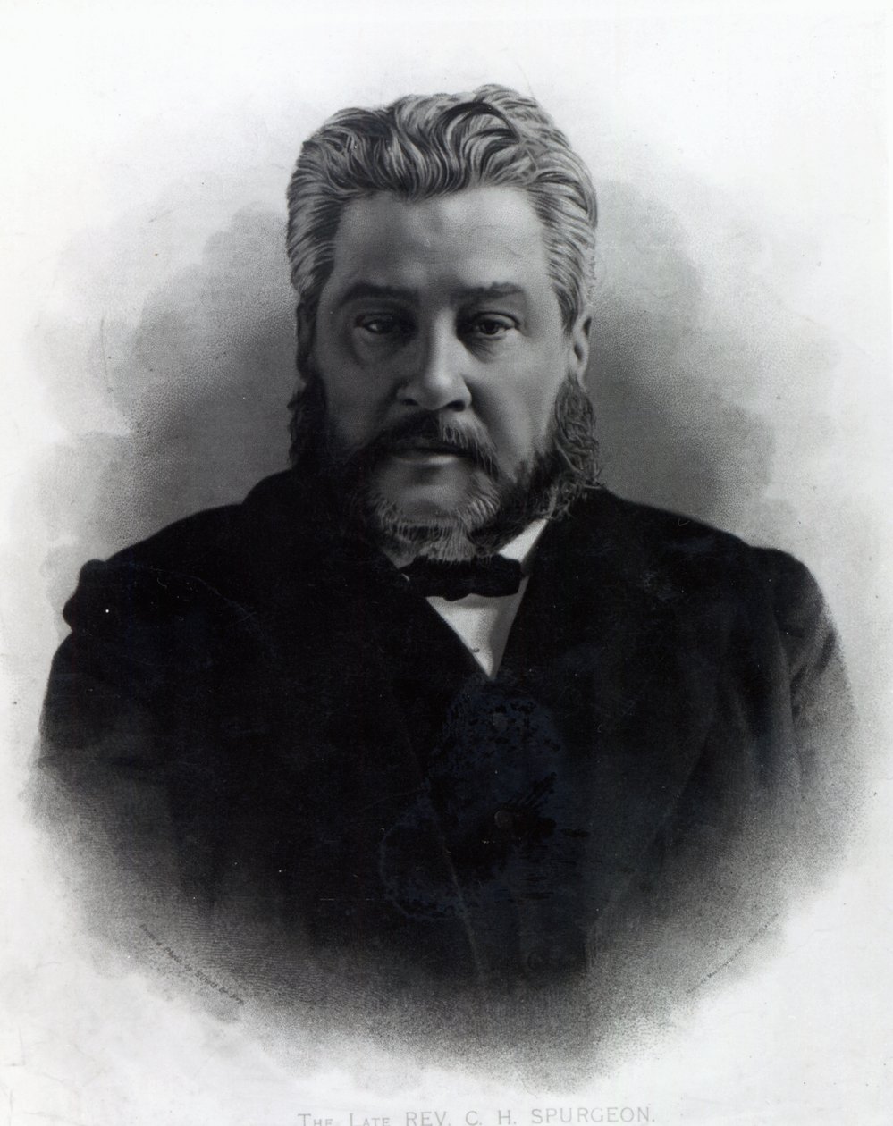 Pastor Charles Haddon Spurgeon, efter ett fotografi av Elliot und Fry av Elliott und Fry Studio