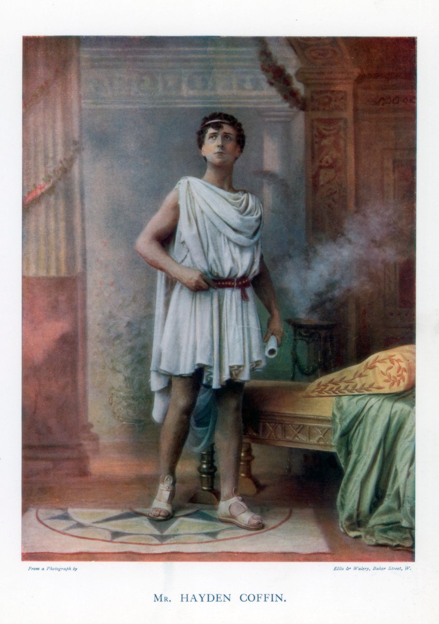 Charles Hayden Coffin, engelsk skådespelare och sångare, 1901. av Ellis and Walery