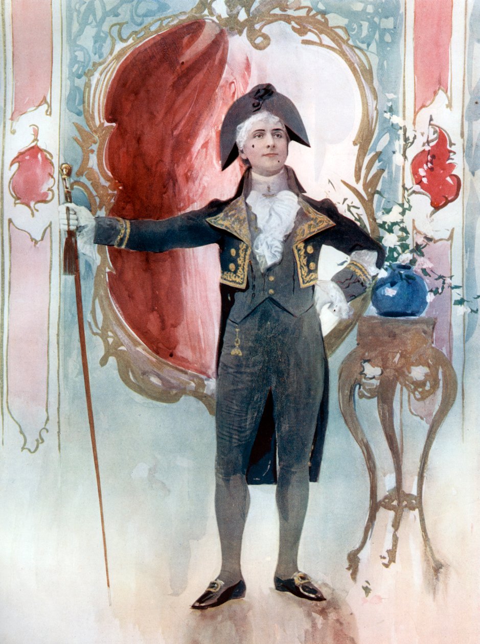 Charles Hayden Coffin i The Country Girl, c1902. av Ellis and Walery