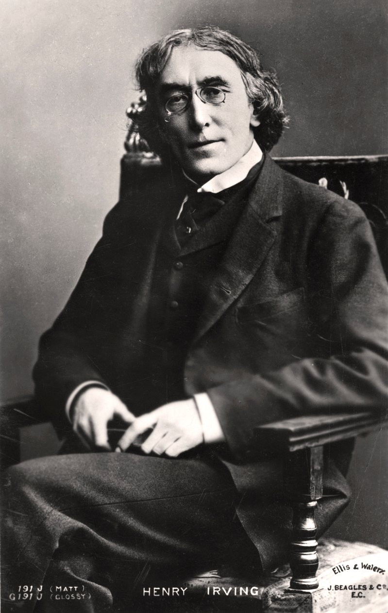 Harry Brodribb Irving 1870-1919, engelsk skådespelare, 1905. av Ellis and Walery