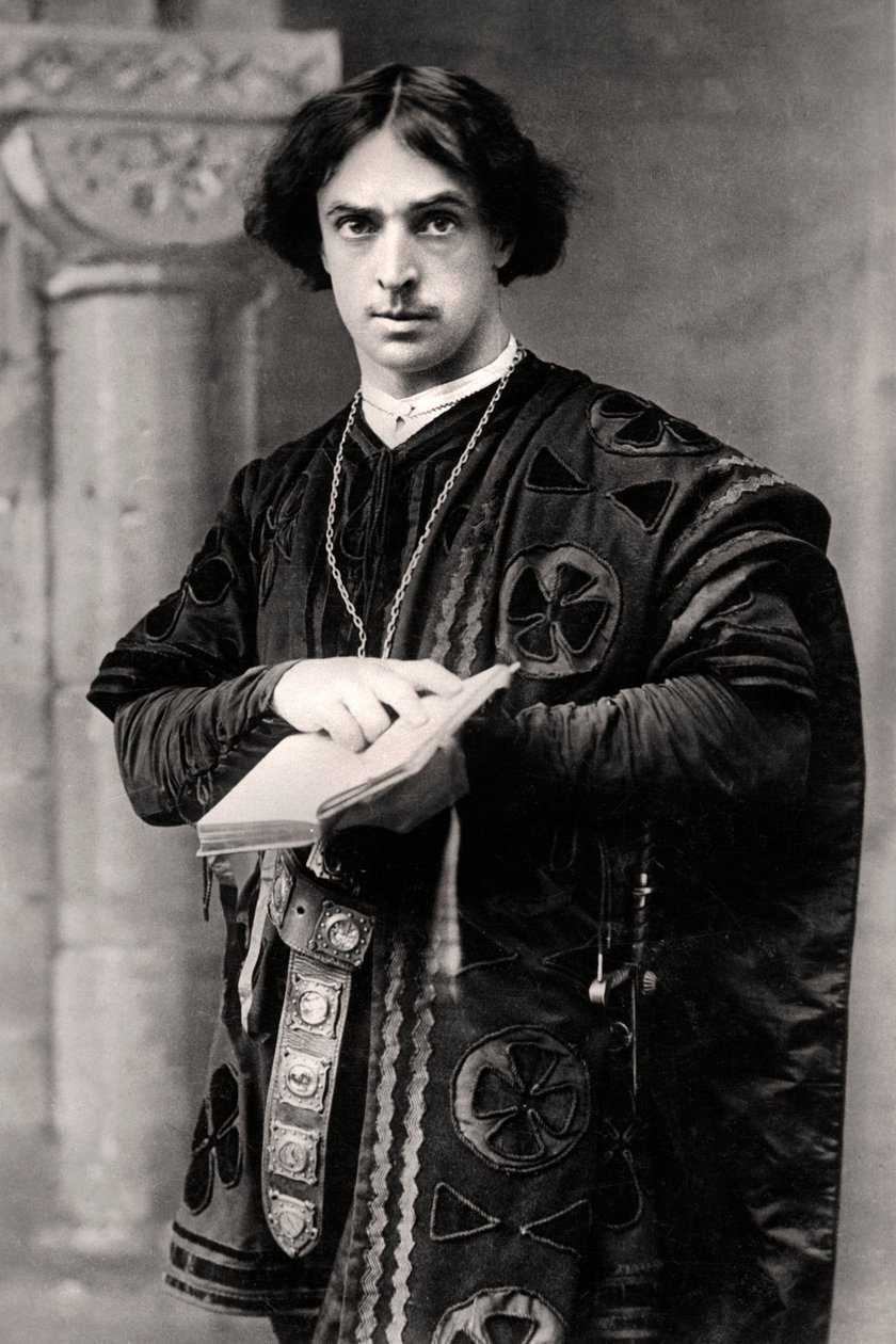 John Martin Harvey 1863-1944, engelsk skådespelare, 1907. av Ellis and Walery
