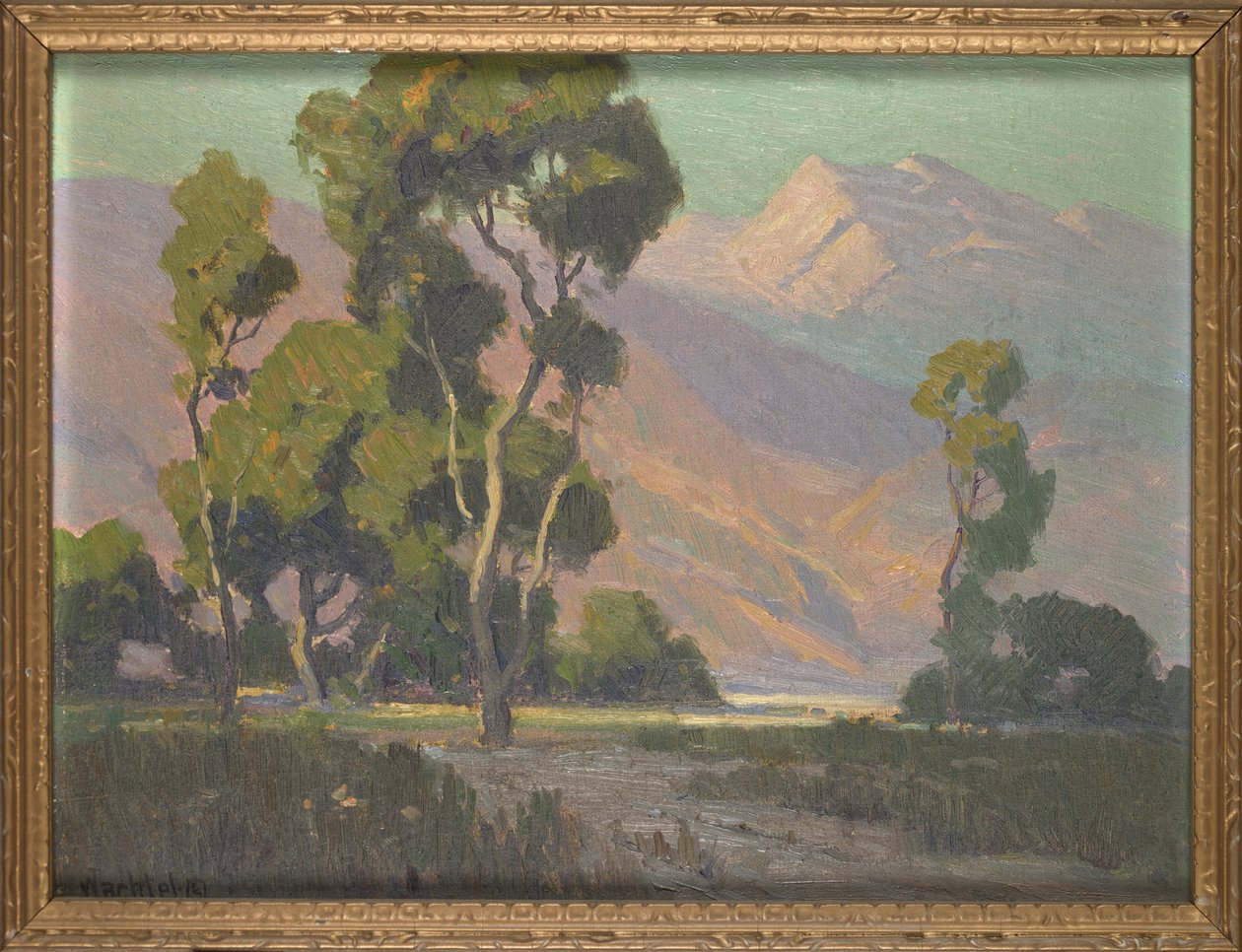 Kalifornien landskap av Elmer Wachtel