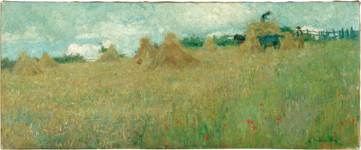 Cornfield, ca. 1900 av Emanuel Phillips Fox