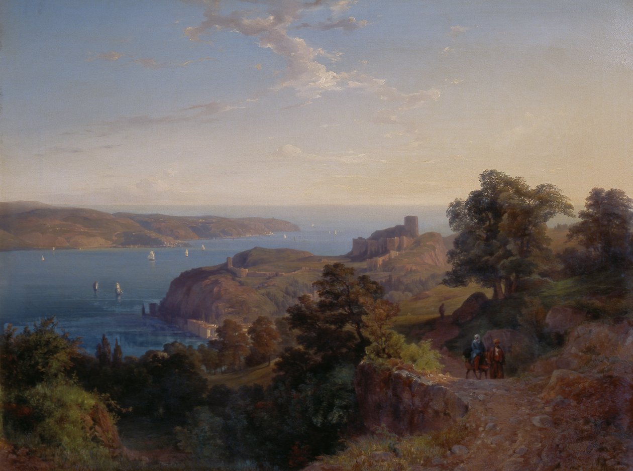 Bosporens mynning (Yoros Kalesi) av Emanuel Stöckler