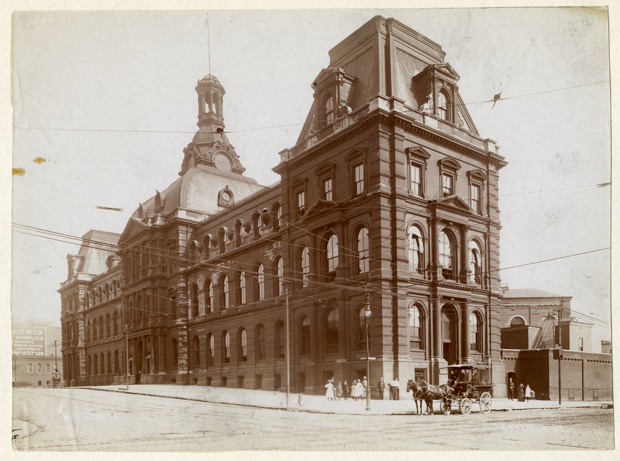 Four Courts-byggnaden, Twelfth och Clark av Emil Boehl