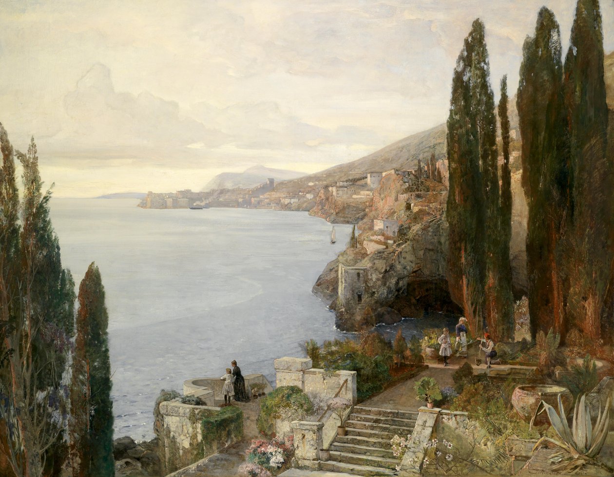 Blick auf Ragusa av Emil Jakob Schindler