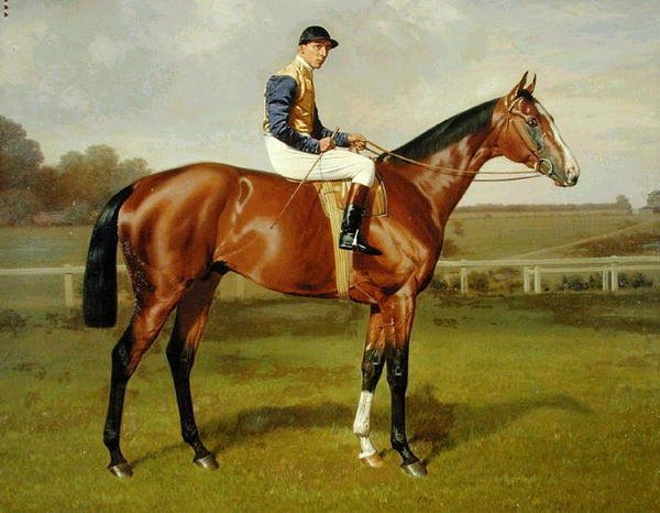 "Spearmint", vinnare av 1906 års Derby, 1906 av Emil Adam
