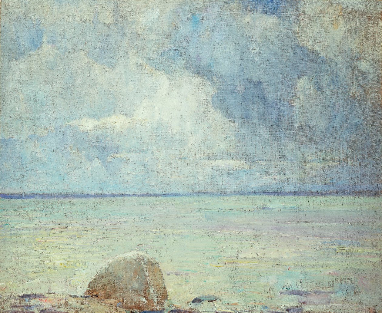 Utsikt över Öresund av Emil Carlsen