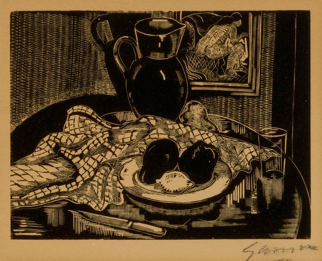 Utan titel (stilleben) av Emil Ganso