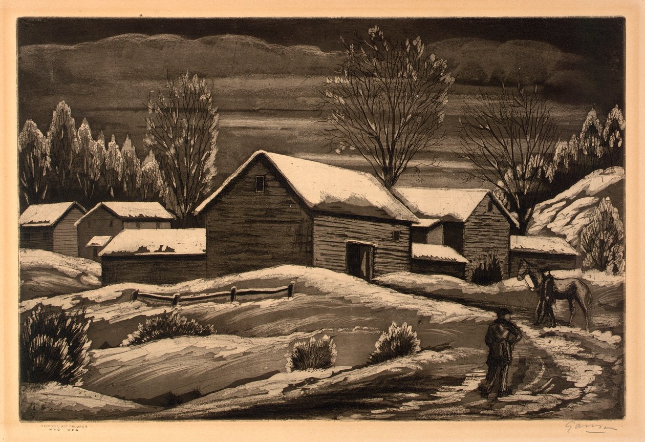 Vinter av Emil Ganso