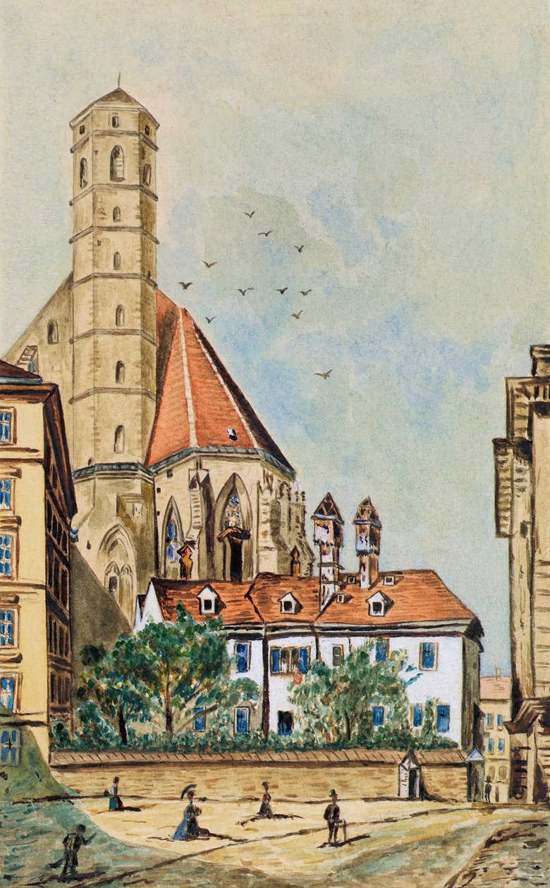 Minoritkyrkan i Wien av Emil Hütter