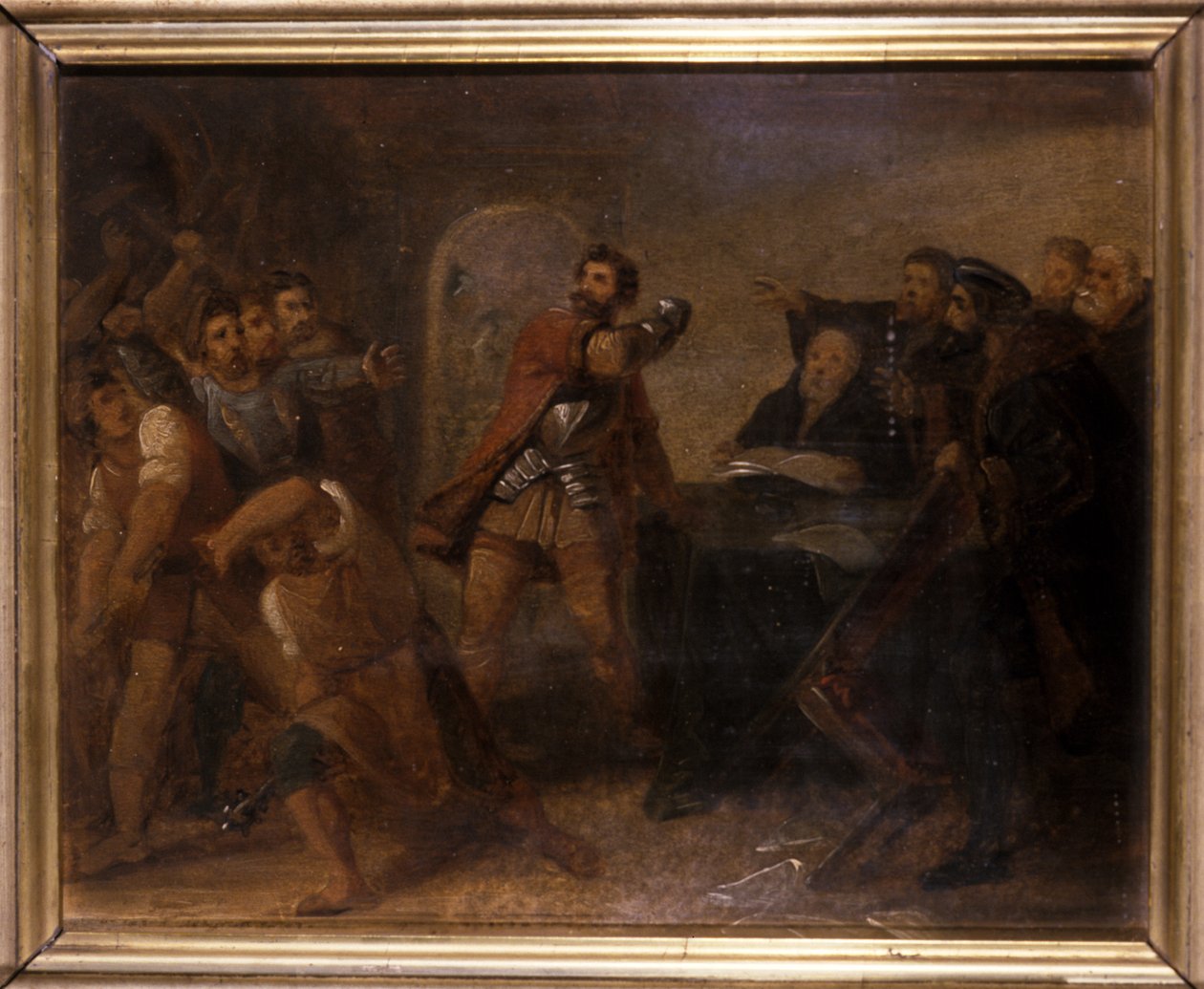 Studie av Gottfried von Berlichingen av Emil Jacobs