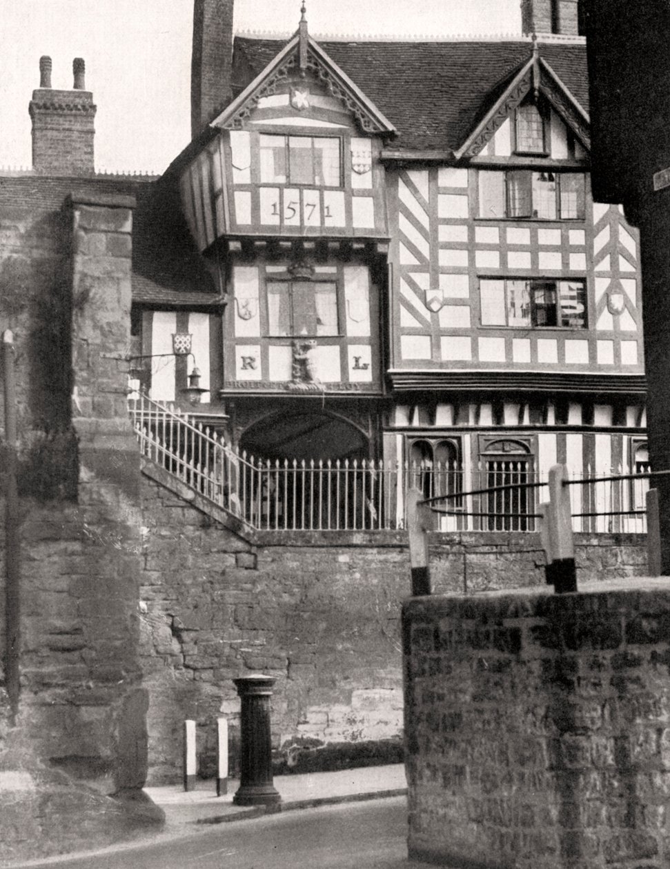 Lord Leycester Hospital, Warwick, 1924-1926 av Emil Otto Hoppe