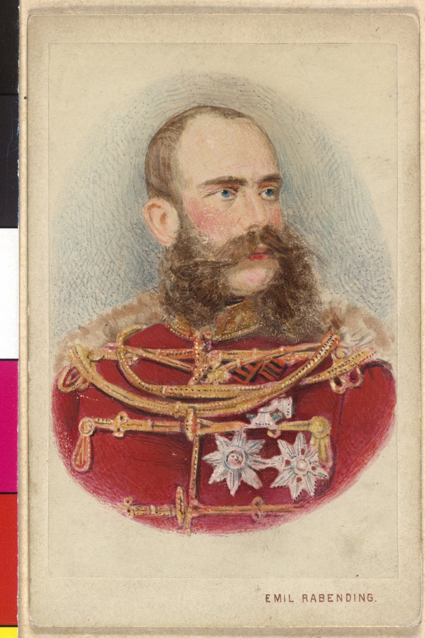 Kejsare av Österrike Franz Joseph I av Emil Rabending