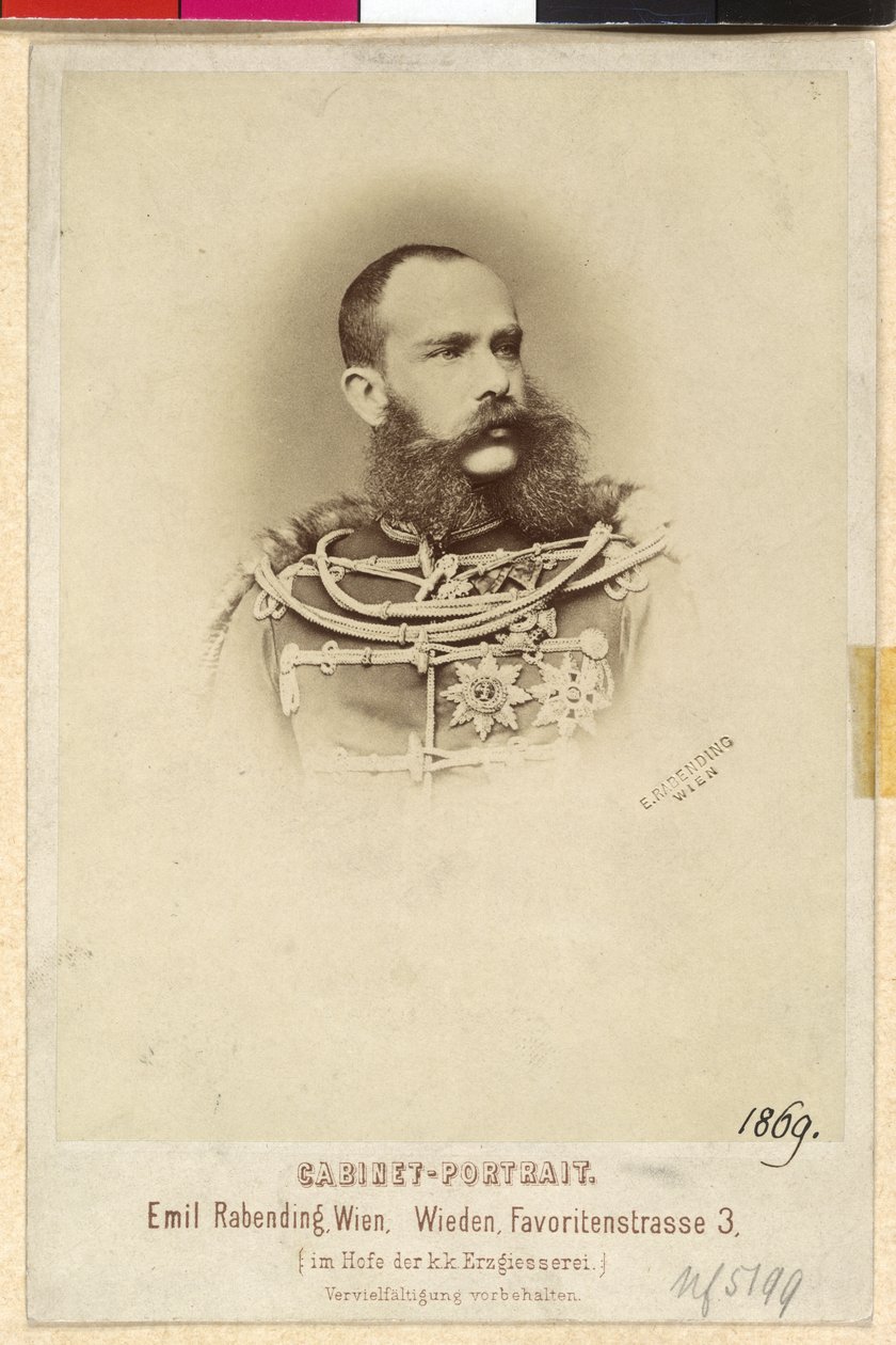 Kejsare av Österrike Franz Joseph I av Emil Rabending