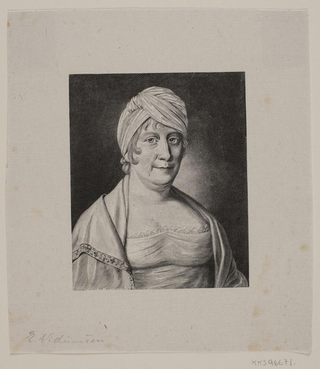 Gammal dam av Emil Villumsen