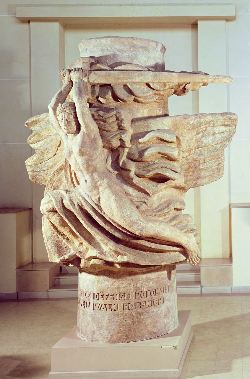 Det polska eposet, 1917 av Emile Antoine Bourdelle