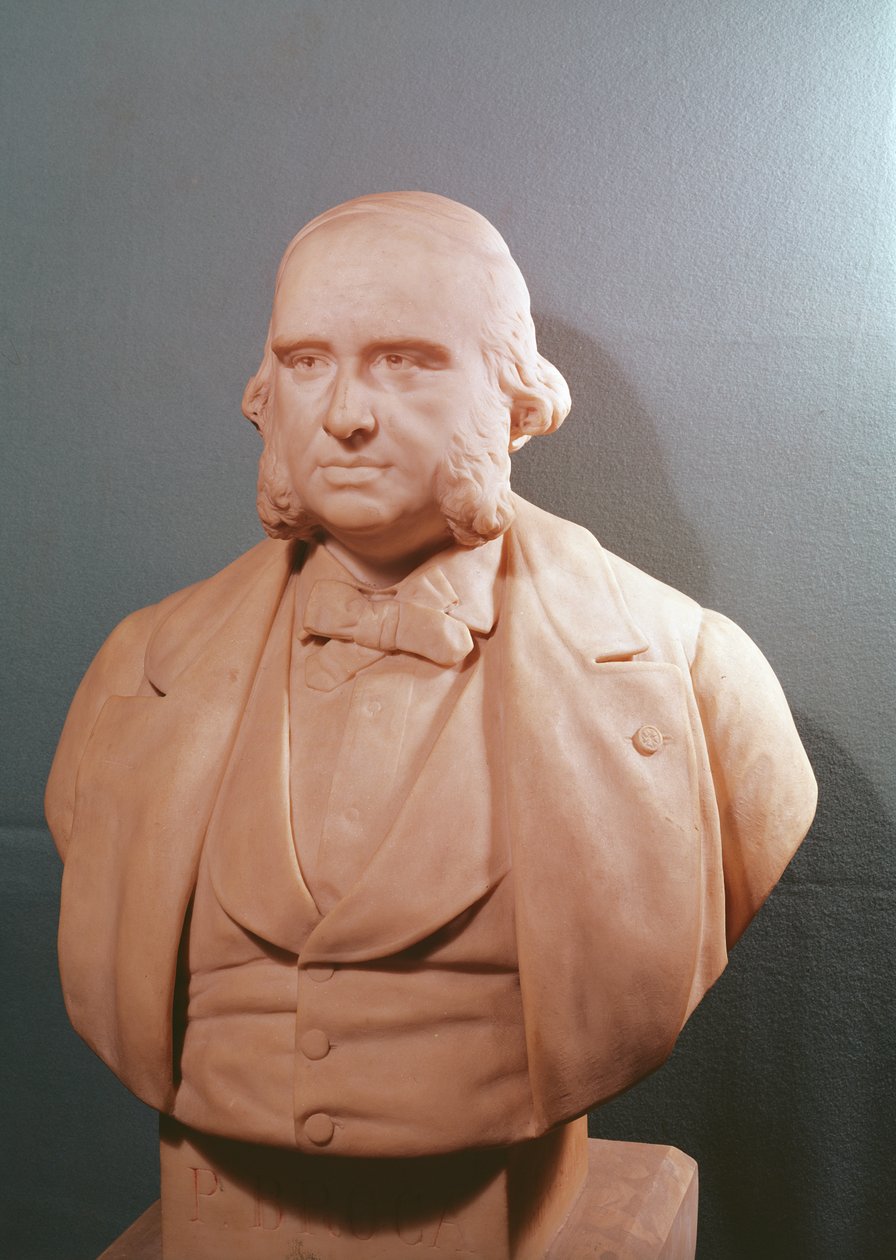Byst av Paul Broca (1824-80) 1881 av Emile Arthur Soldi or Soldi Colbert